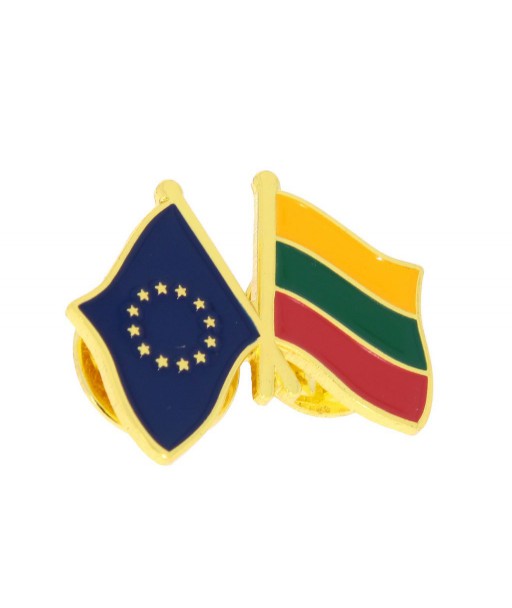Ženkliukas Lietuvos ir Europos Sąjungos vėliavos
